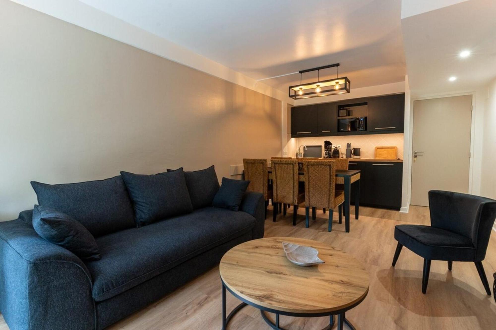Beautiful Flat With Swimming Pool Tennis Court And Private Car Parking 09 Le Touquet Екстериор снимка